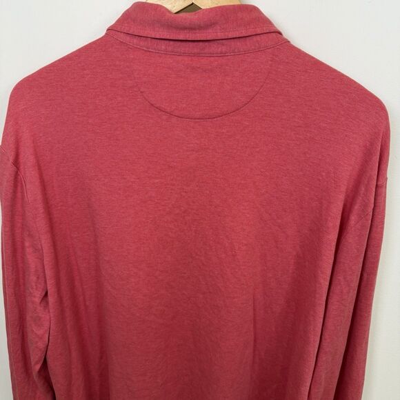 Polo Ralph Lauren Classic Fit Long Sleeve Polo Shirt Mens XL Red Pony Preppy - Picture 7 of 14